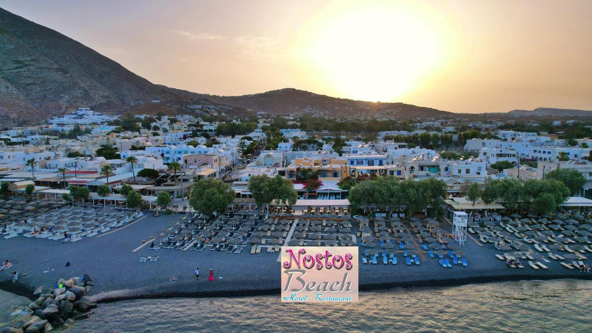 Nostos Beach (Adults Only) Kamari  Ngoại thất bức ảnh