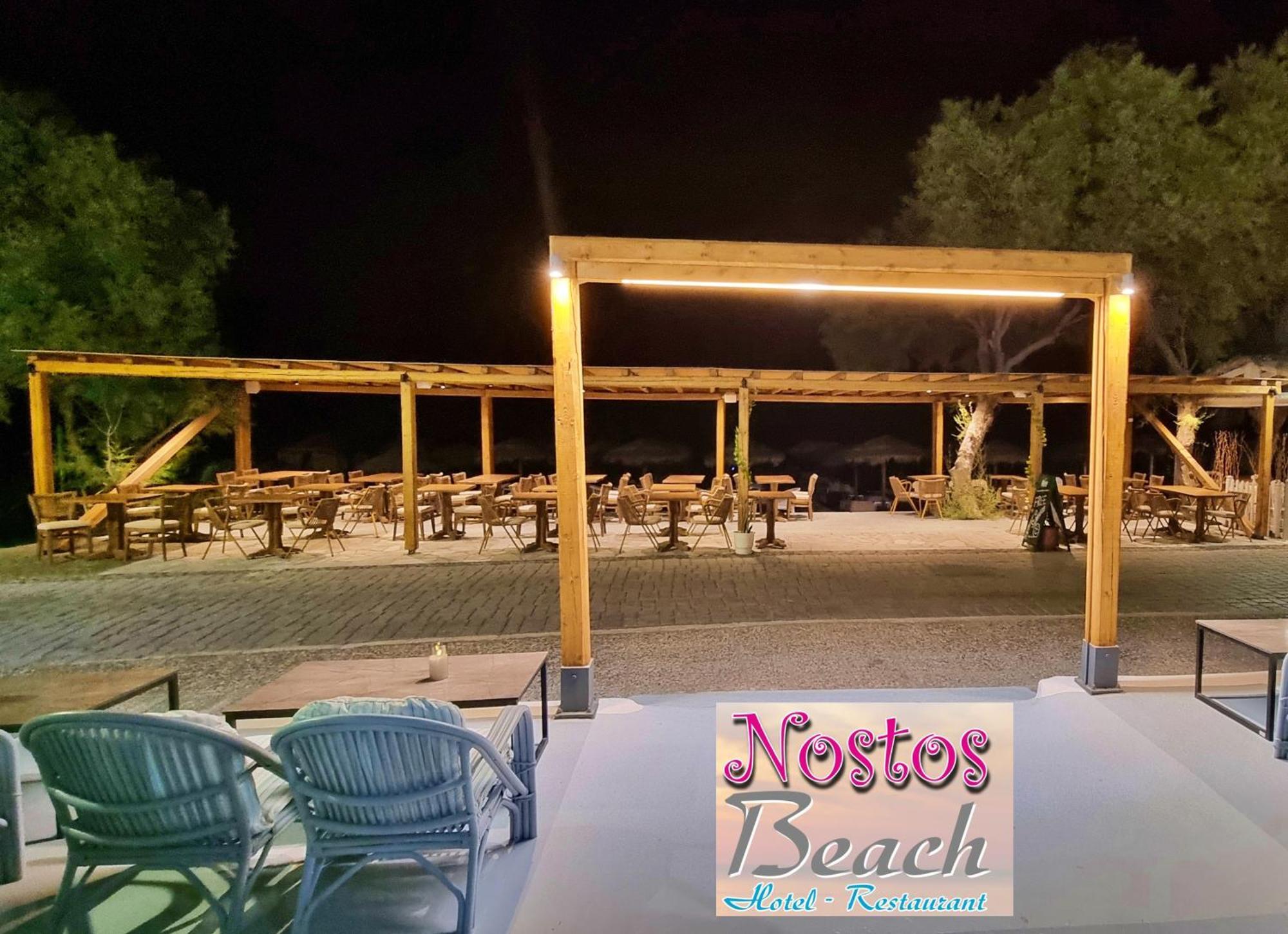 Nostos Beach (Adults Only) Kamari  Ngoại thất bức ảnh