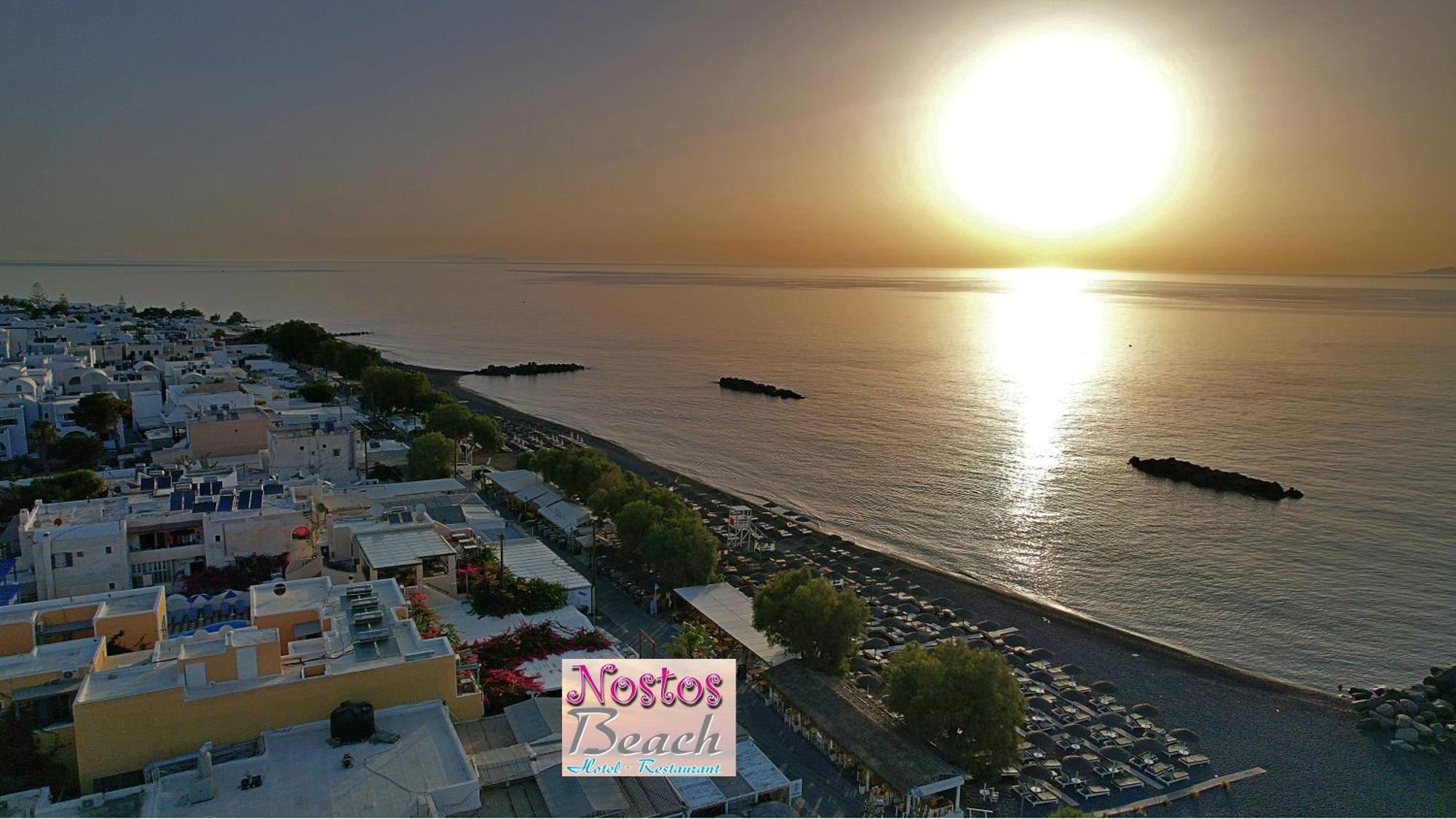 Nostos Beach (Adults Only) Kamari  Ngoại thất bức ảnh