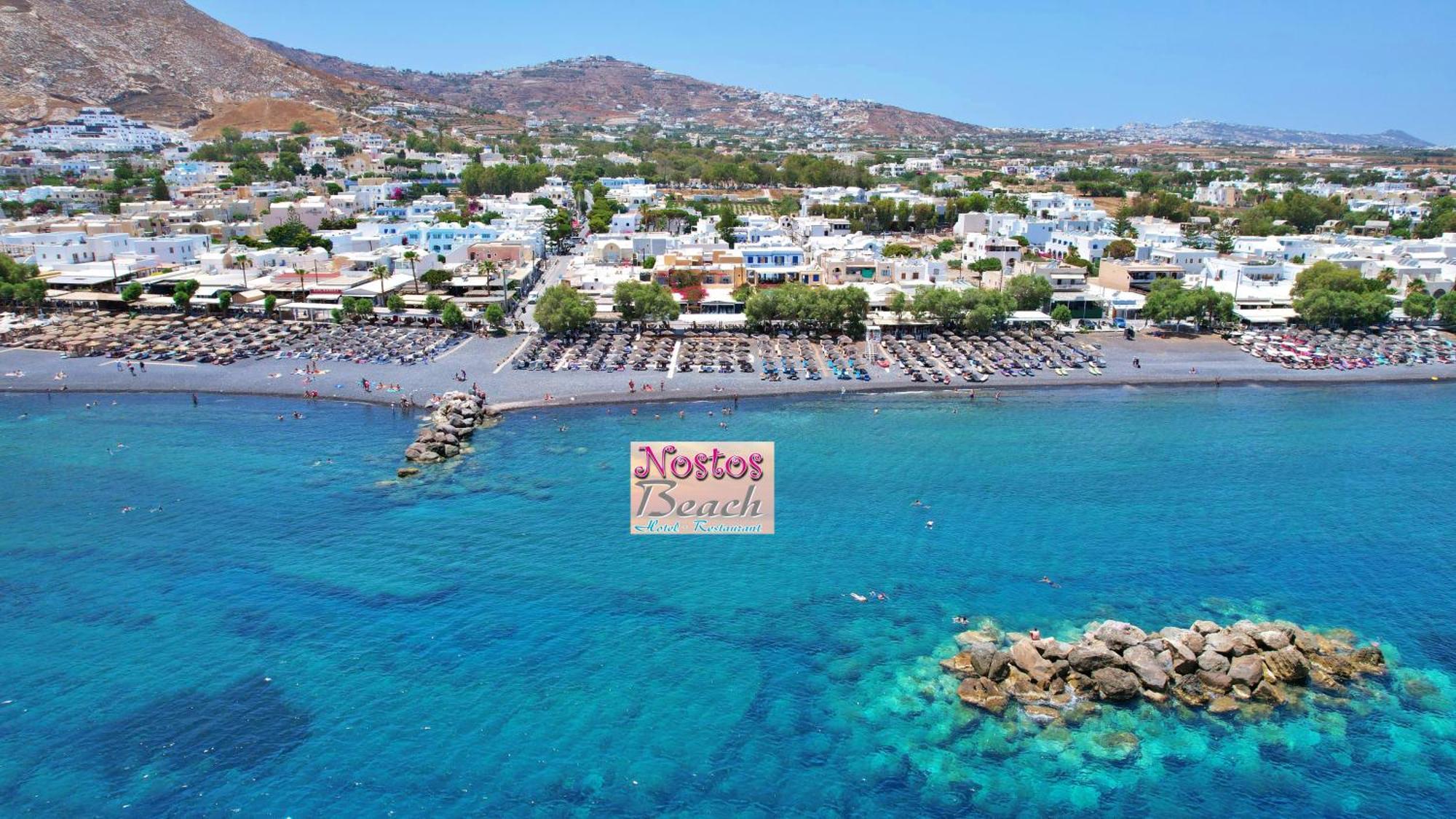 Nostos Beach (Adults Only) Kamari  Ngoại thất bức ảnh