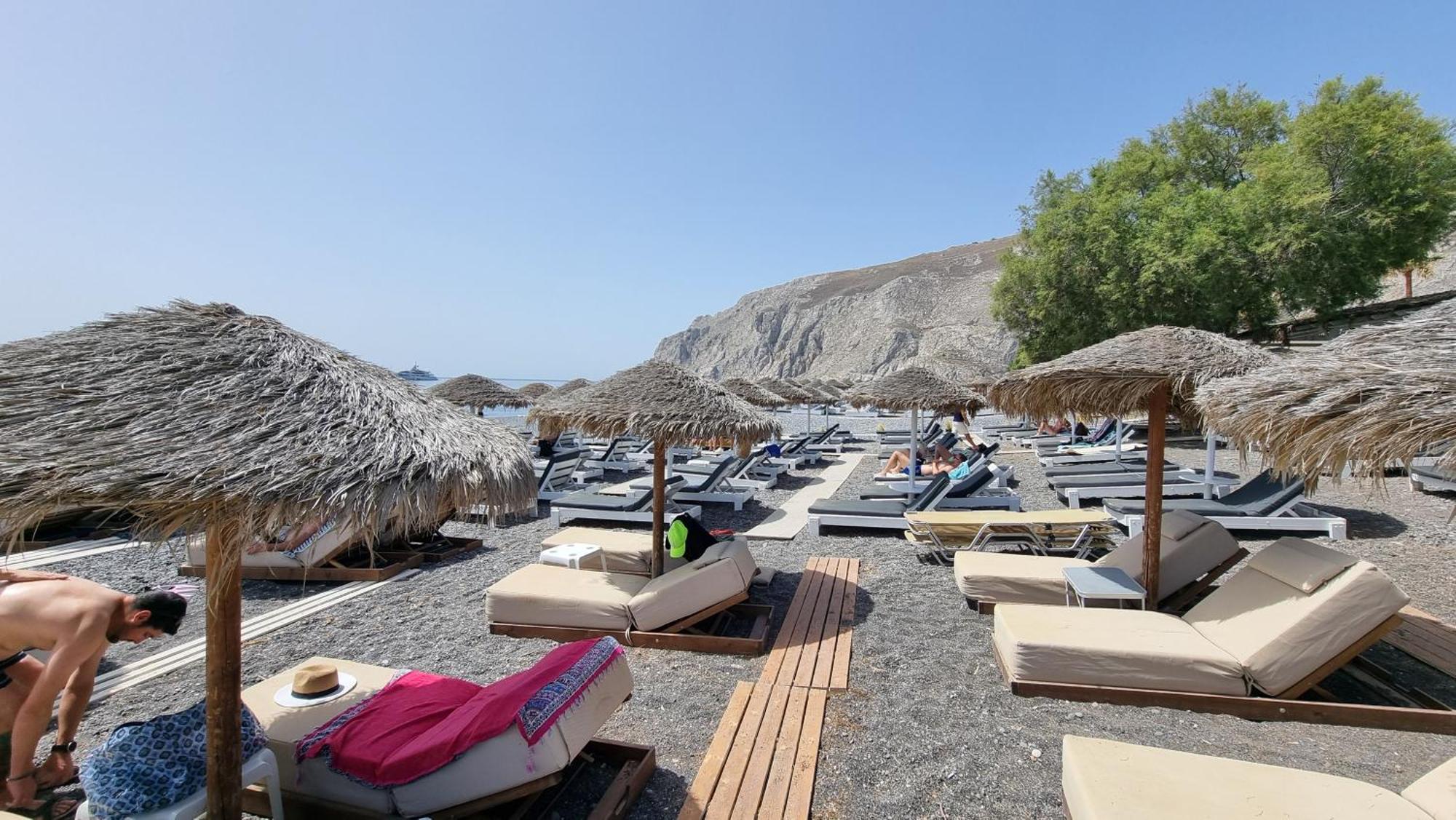 Nostos Beach (Adults Only) Kamari  Ngoại thất bức ảnh