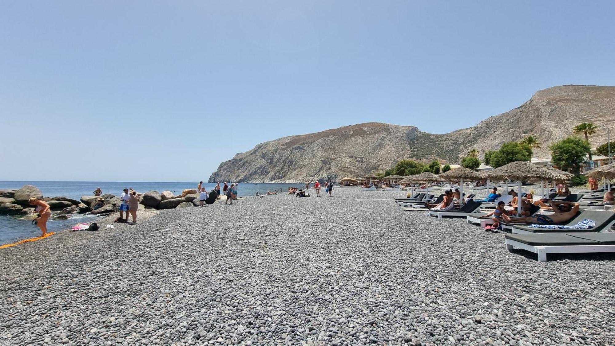Nostos Beach (Adults Only) Kamari  Ngoại thất bức ảnh